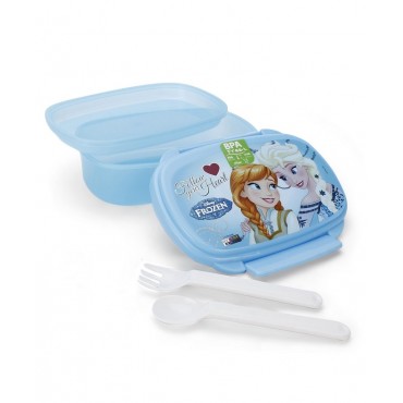 Disney Frozen Heart Lunch Box, Blue